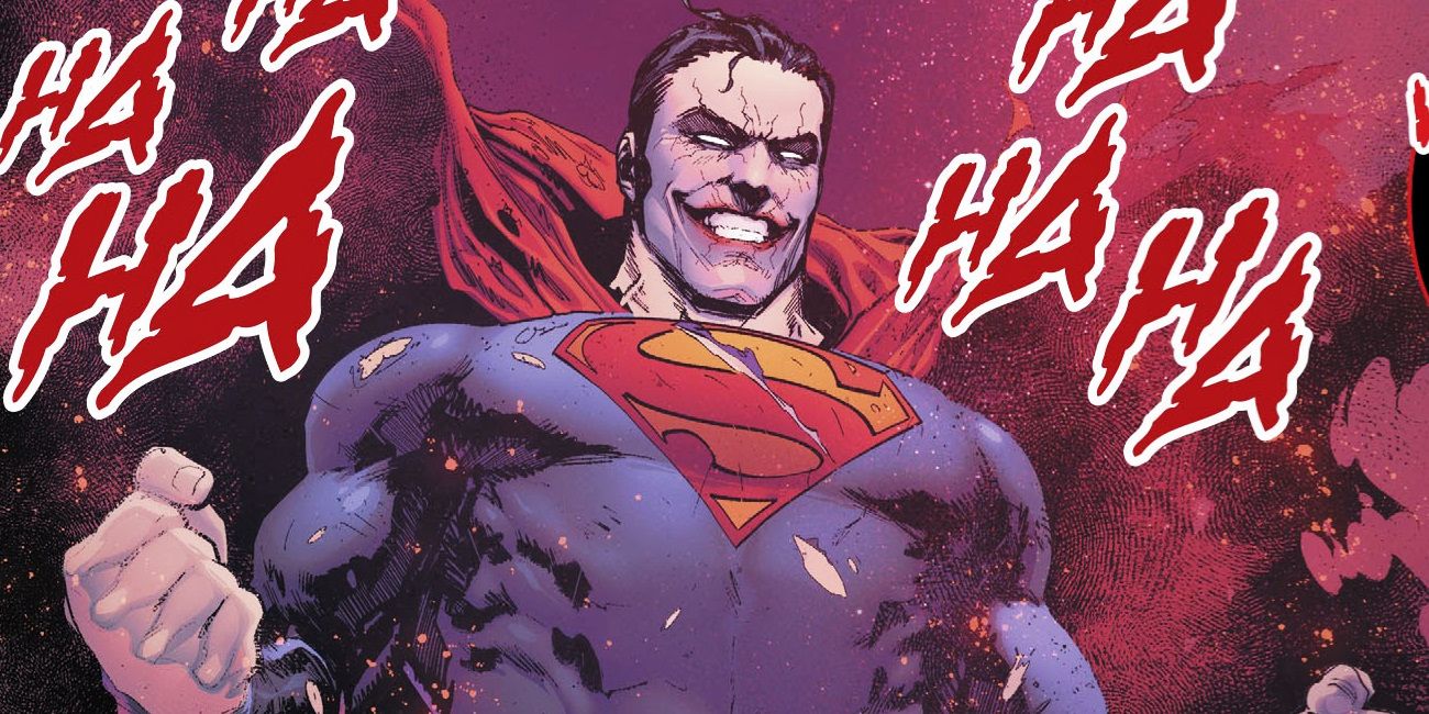 Evil Superman Who Laughs Comic