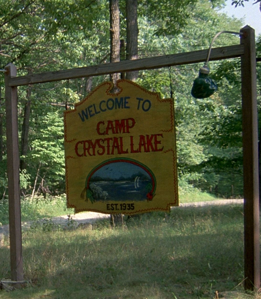 Friday the 13th Camp Crystal Lake vertical