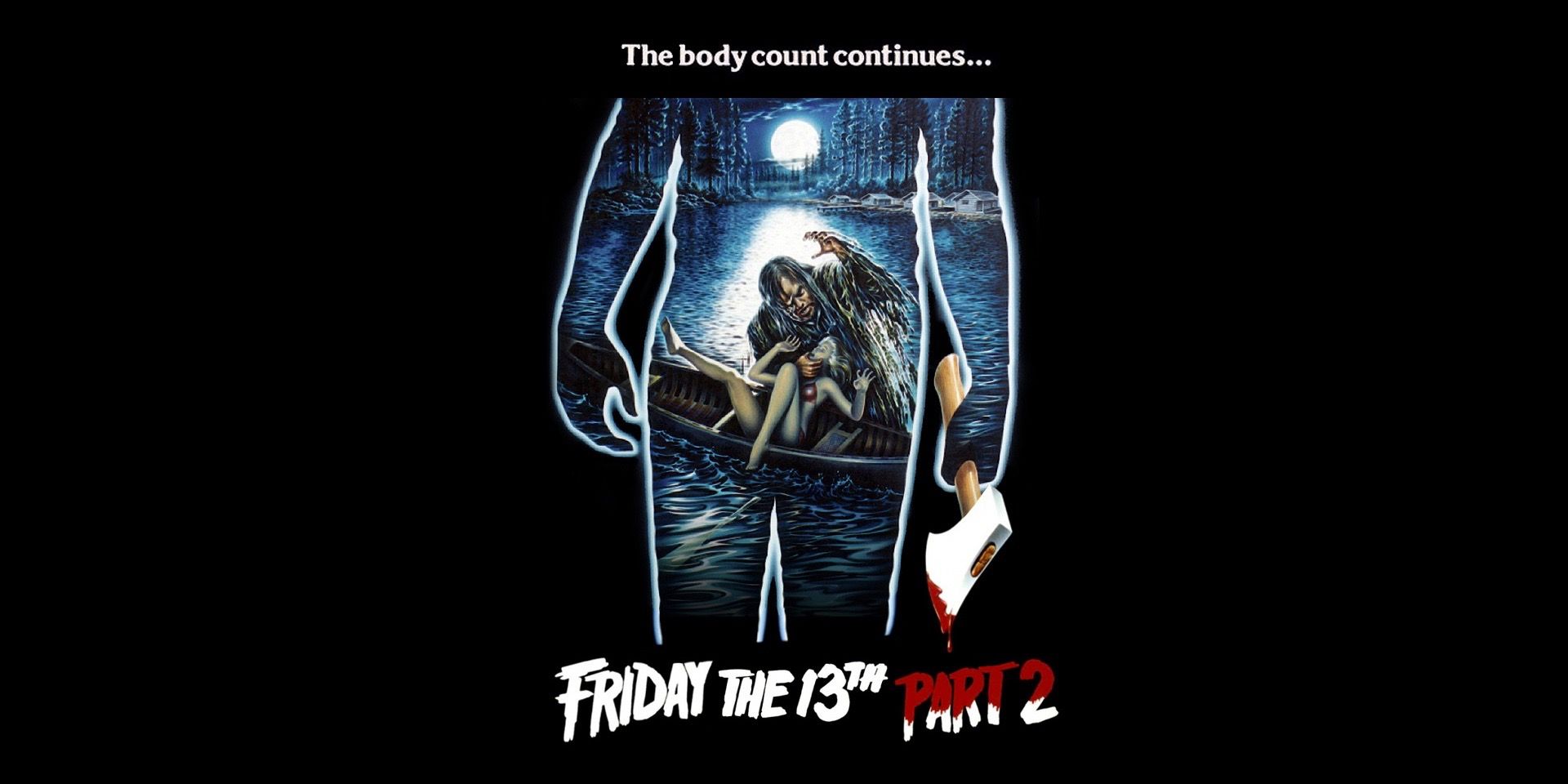 Friday the 13th Part II Cropped Poster