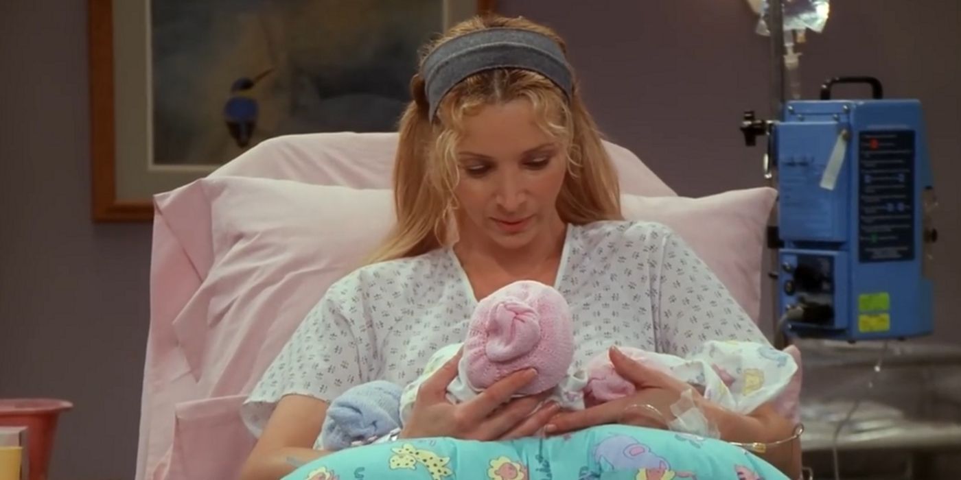 Amigas Phoebe grávida