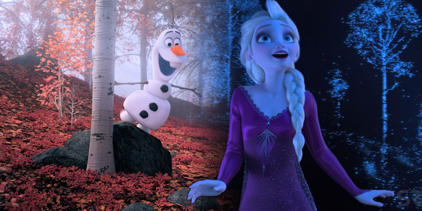 Frozen 2 Elsa and Olaf