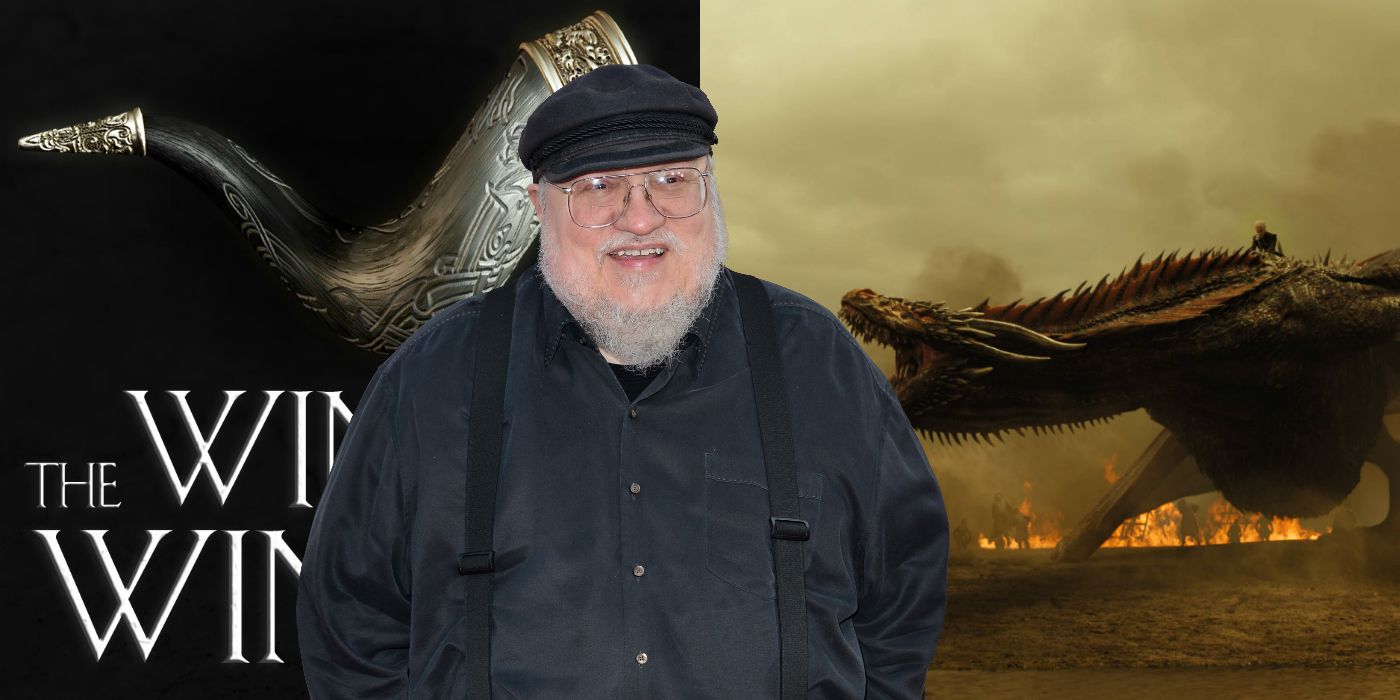George RR Martin with the Game of Thrones Targaryen Prequel, The Winds of Winter.