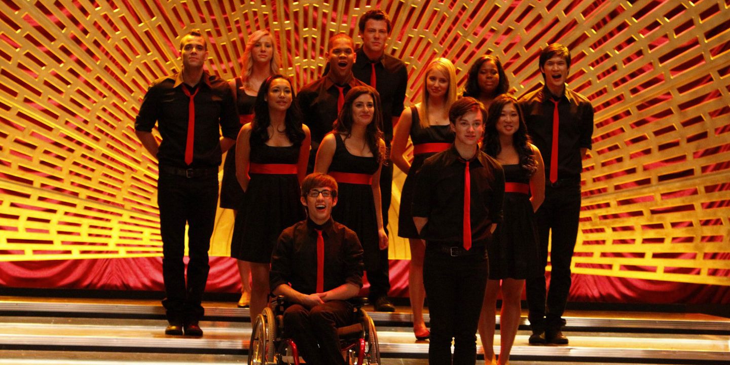 The New Directions perform at Sectionals in Glee