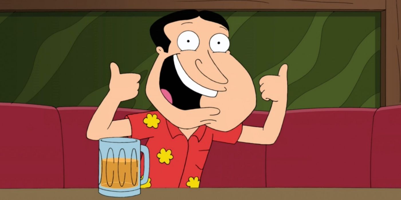Glenn Quagmire thumbs up from Family Guy