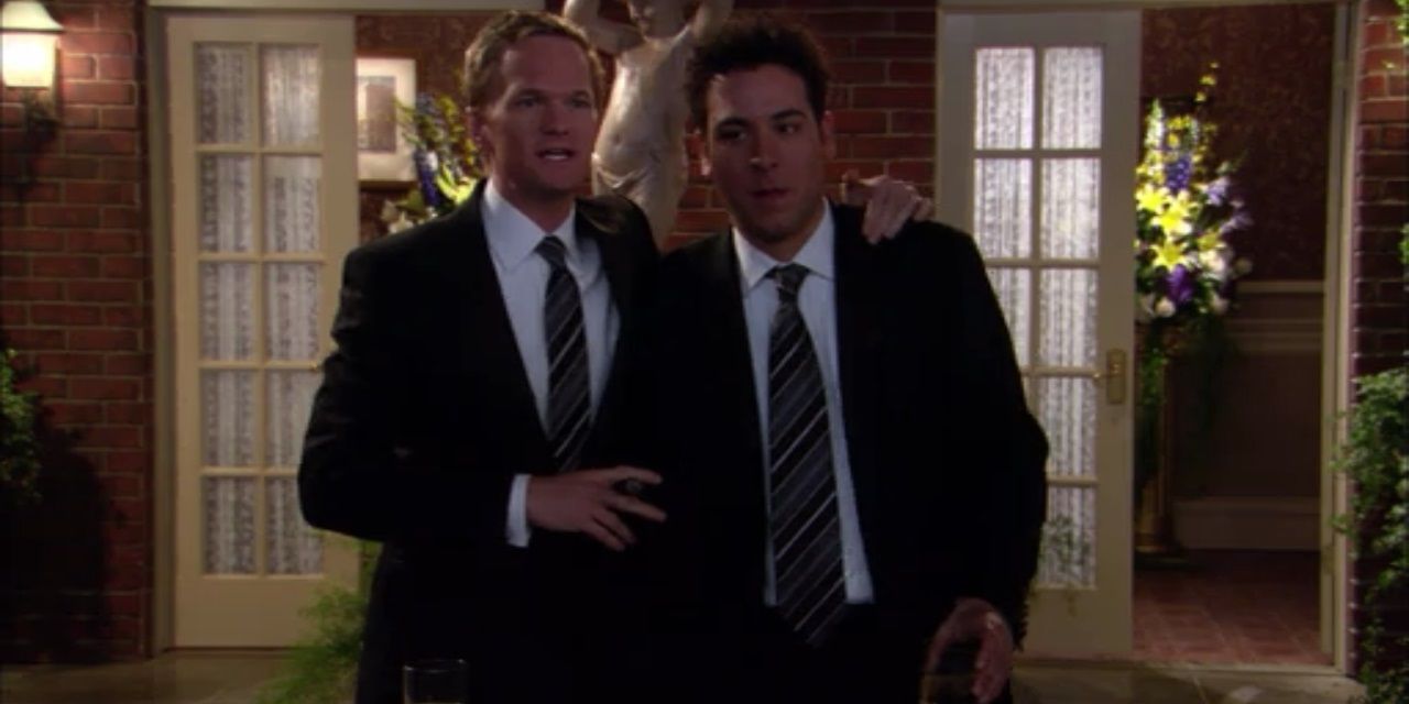 Barney gives Ted a speech about being single before giving him one of Barney's best catchphrases &quot;wait for it&quot; in How I Met Your Mother