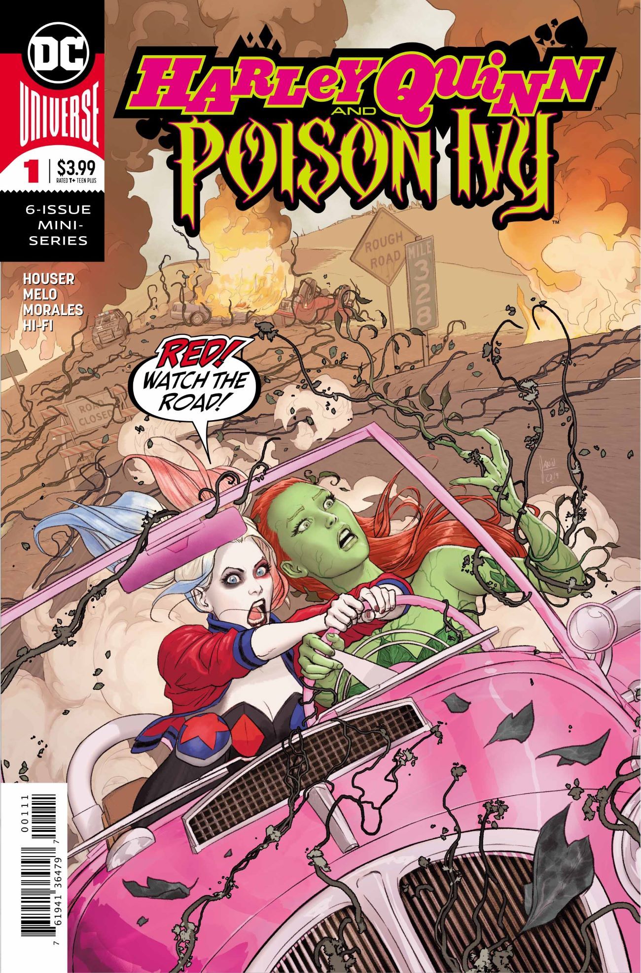 Harley Quinn Poison Ivy Comic Cover