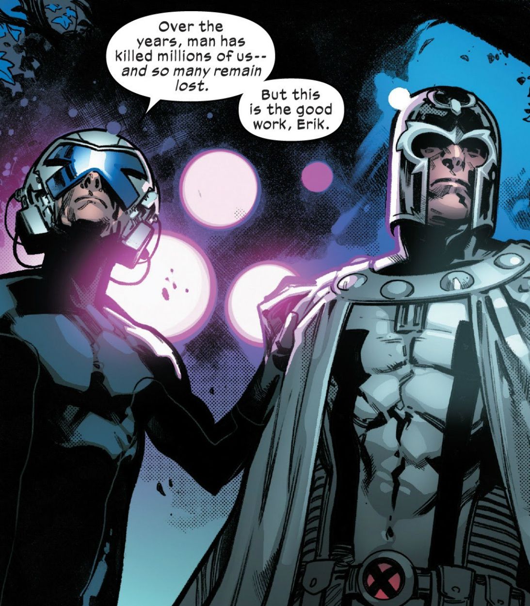 House of X 5 Xavier and Magneto Vertical