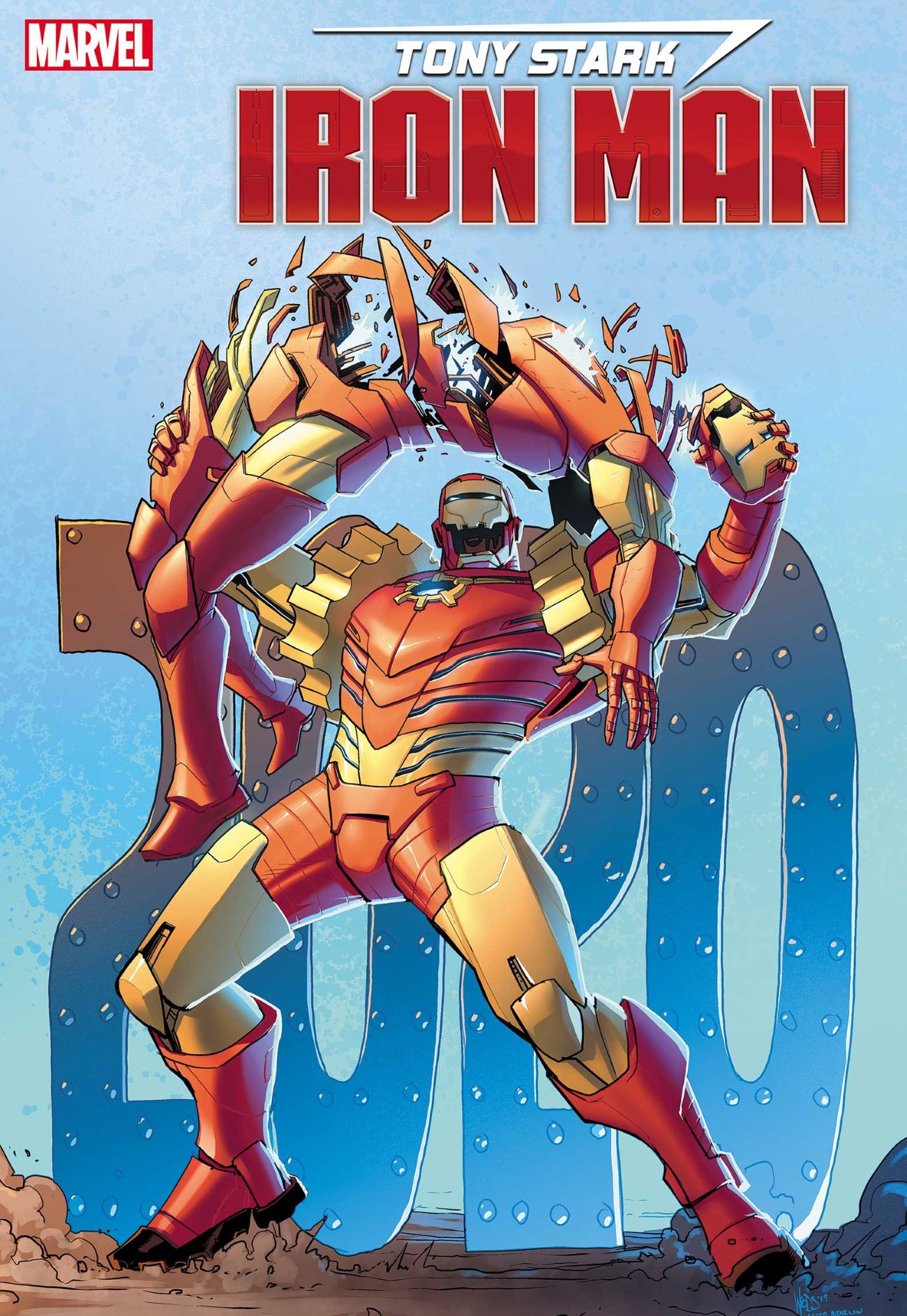 Iron Man 2020 Armor Cover Vertical