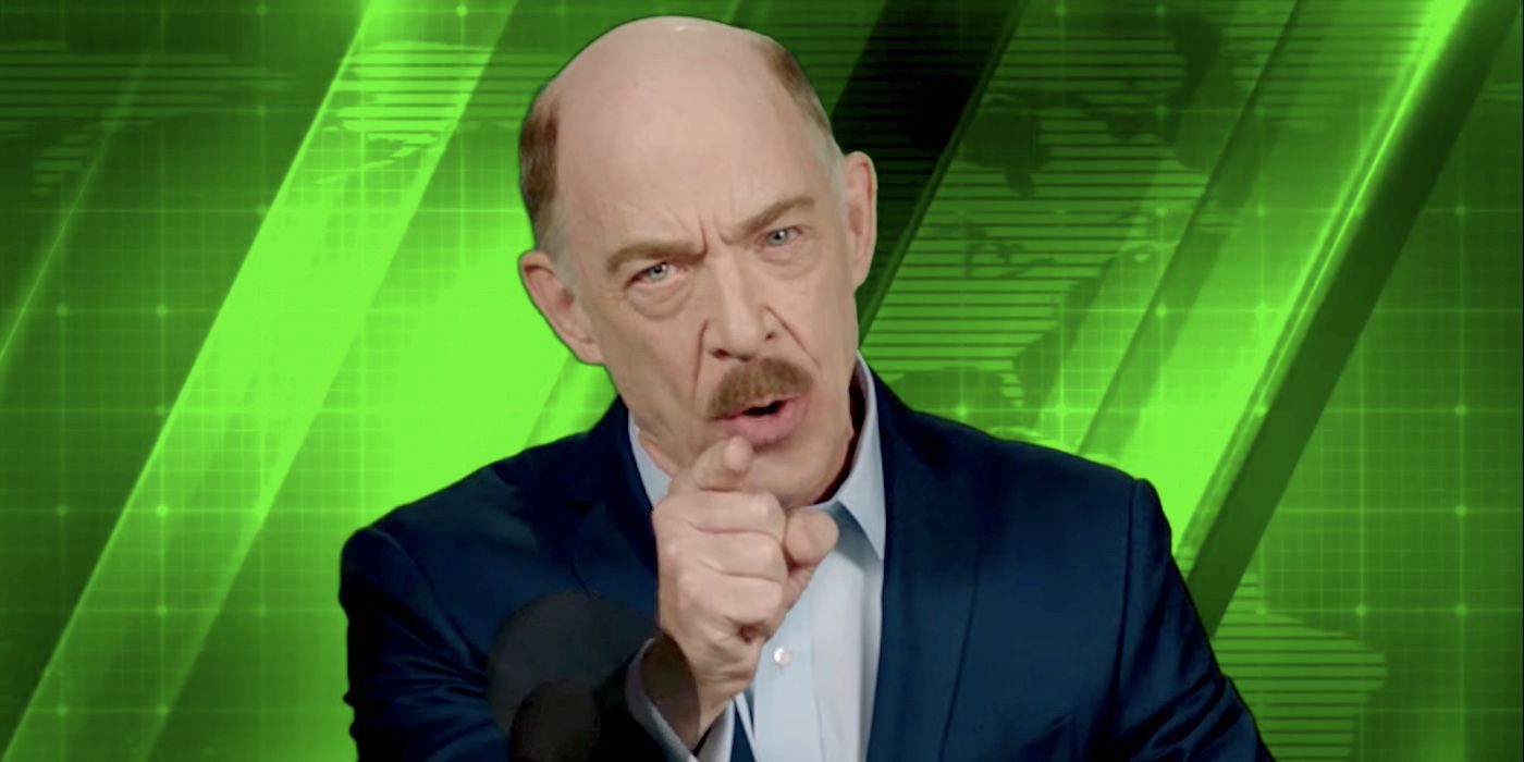 J.K. Simmons as J. Jonah Jameson in Spider-Man Far From Home