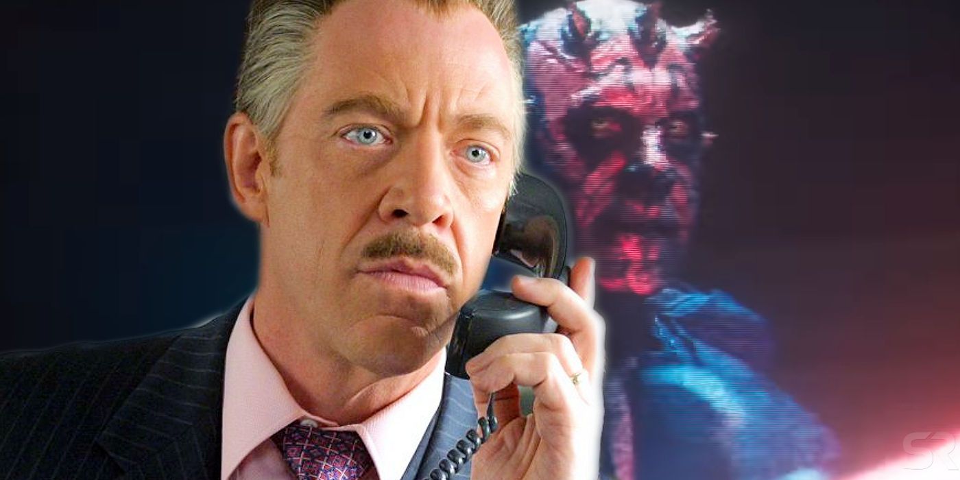 JK Simmons as J Jonah Jameson and Darth Maul in Solo A Star Wars Story
