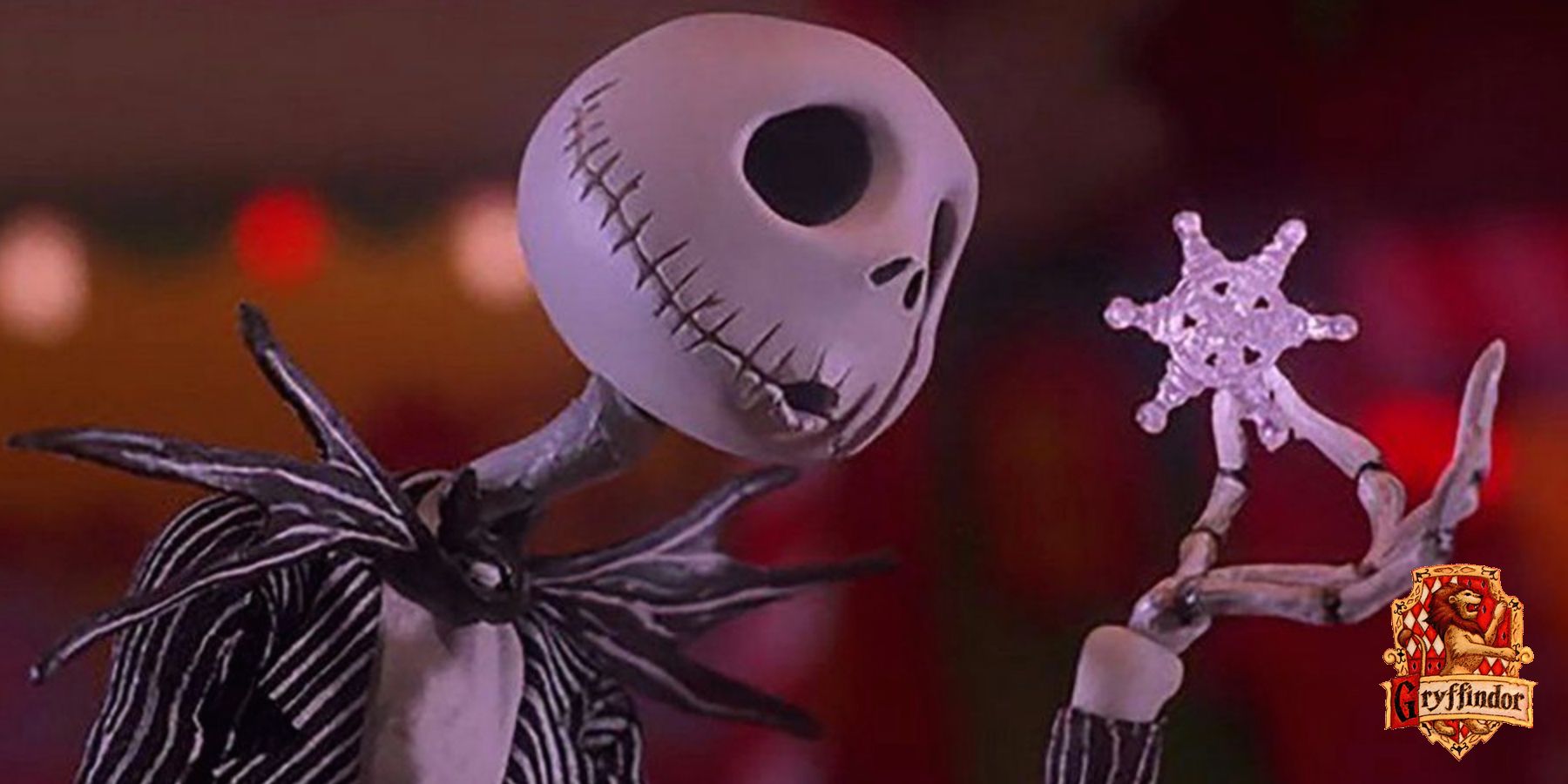 Jack Skellington In Disney The Nightmare Before Christmas Gryffindor