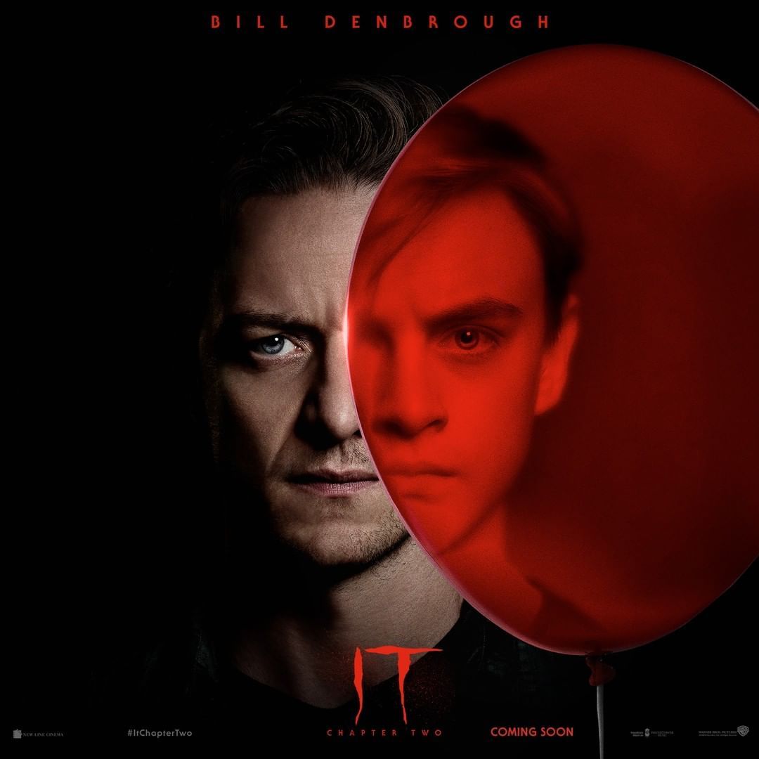 James McAvoy as Bill Denbrough in IT Chapter Two Character Poster