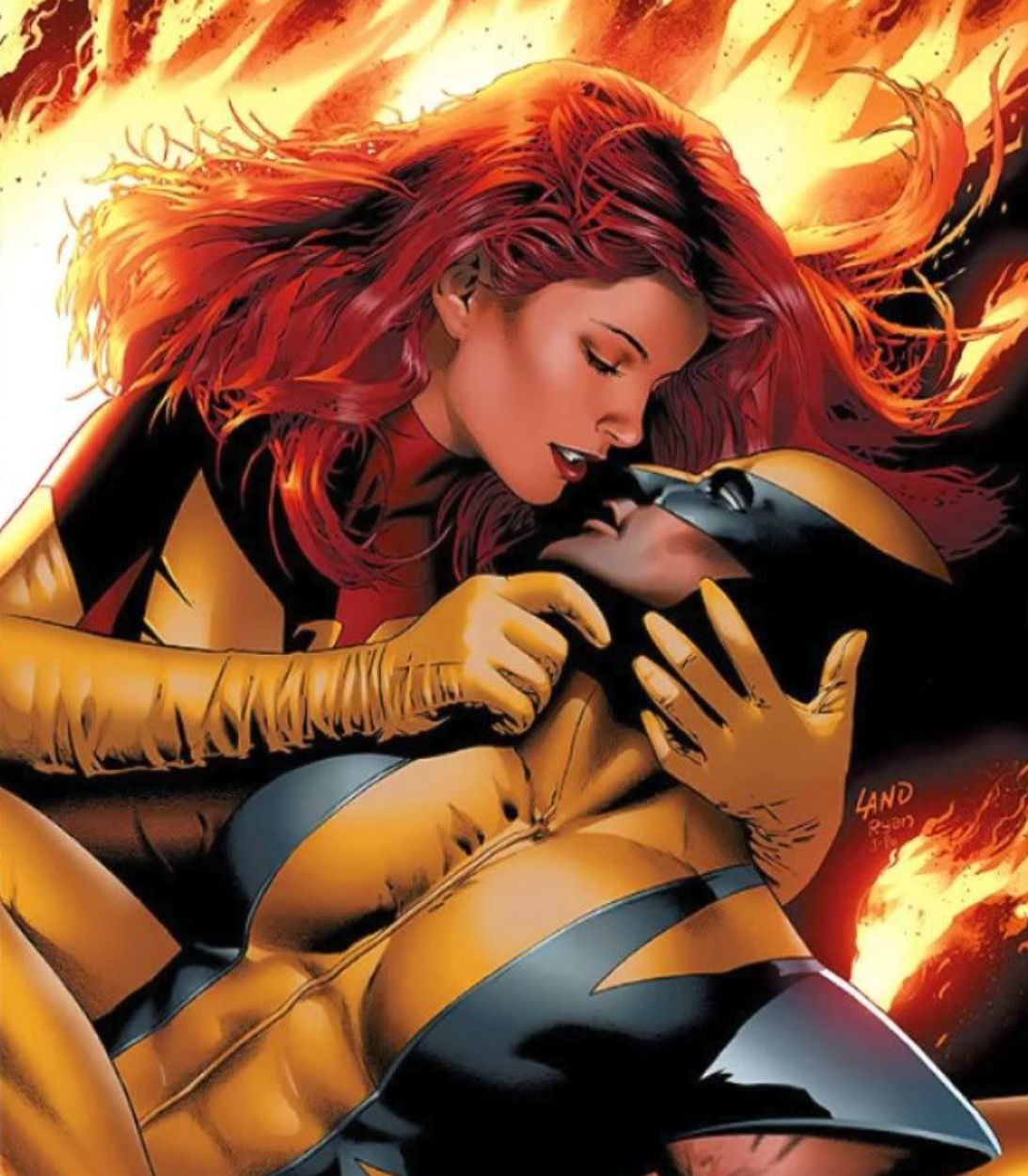 Jean Grey Wolverine Dark Phoenix Vertical