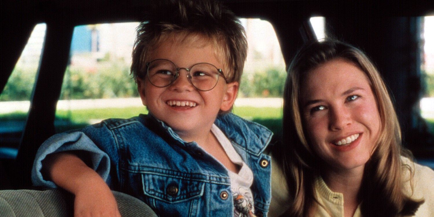 Dorothy and Ray smiling in the car in Jerry Maguire