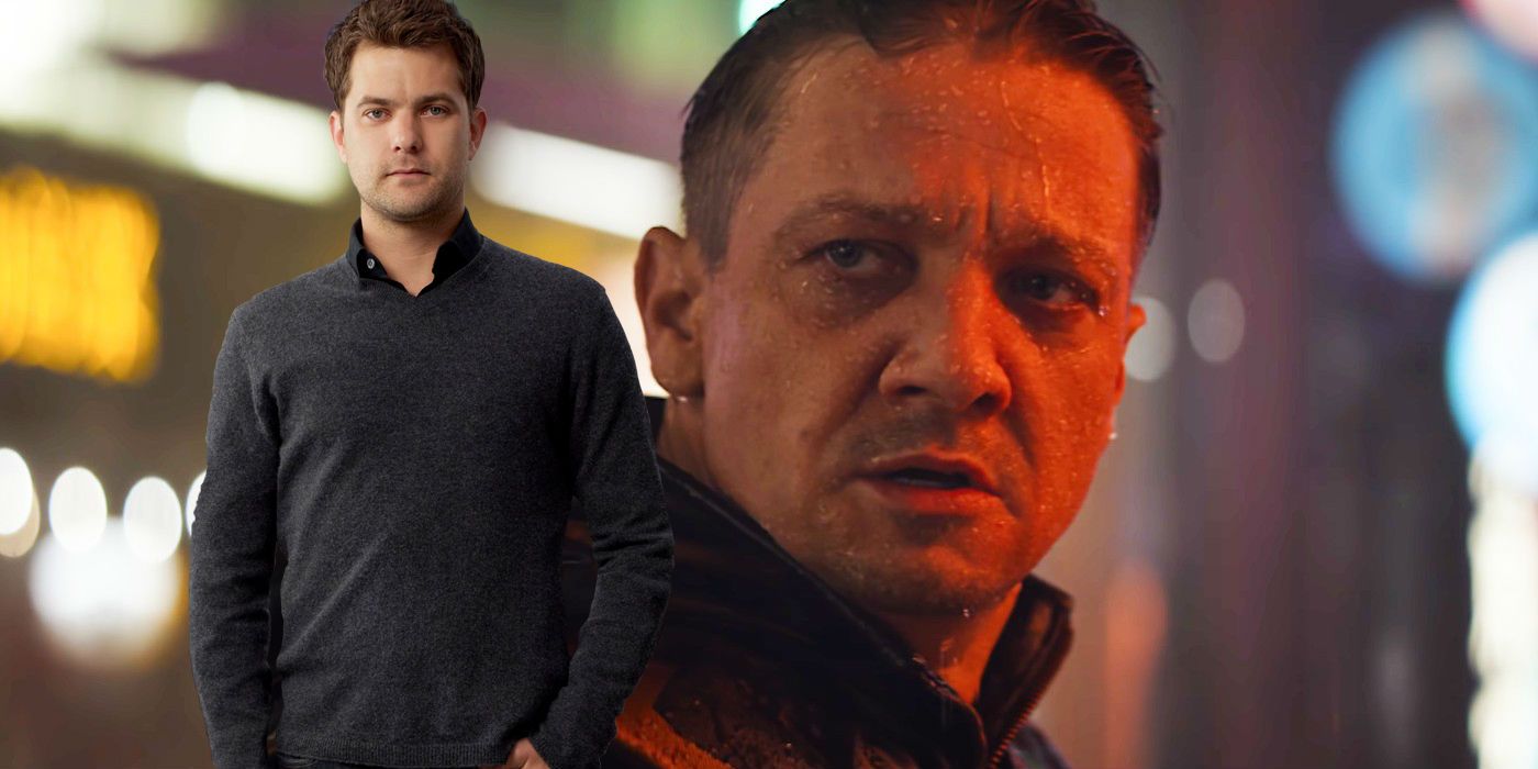 Joshua Jackson as Peter Bishop in Fringe and Jeremy Renner as Hawkeye Clint Barton in Avengers Endgame