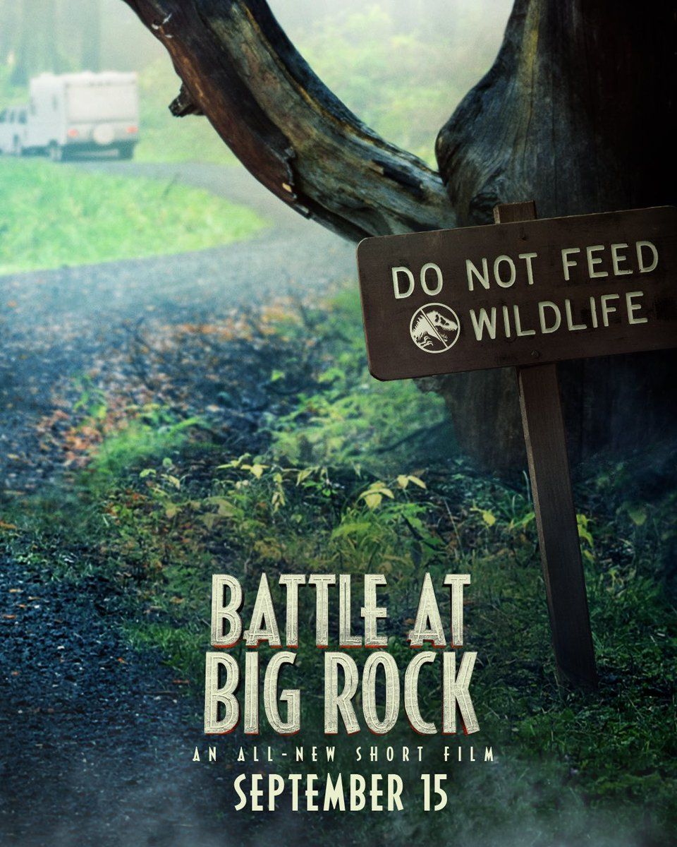 Jurassic World Short Film Battle At Big Rock Poster