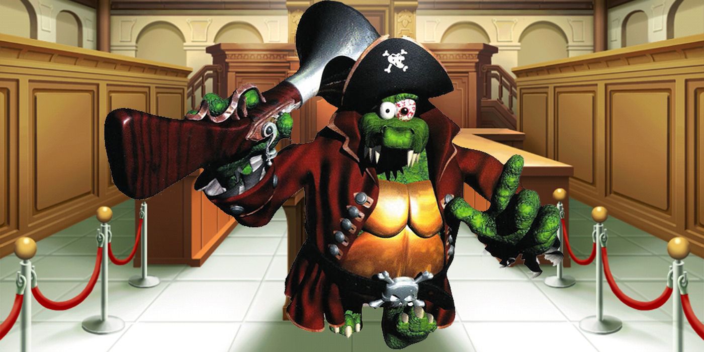 King K Rool Courtroom Cover