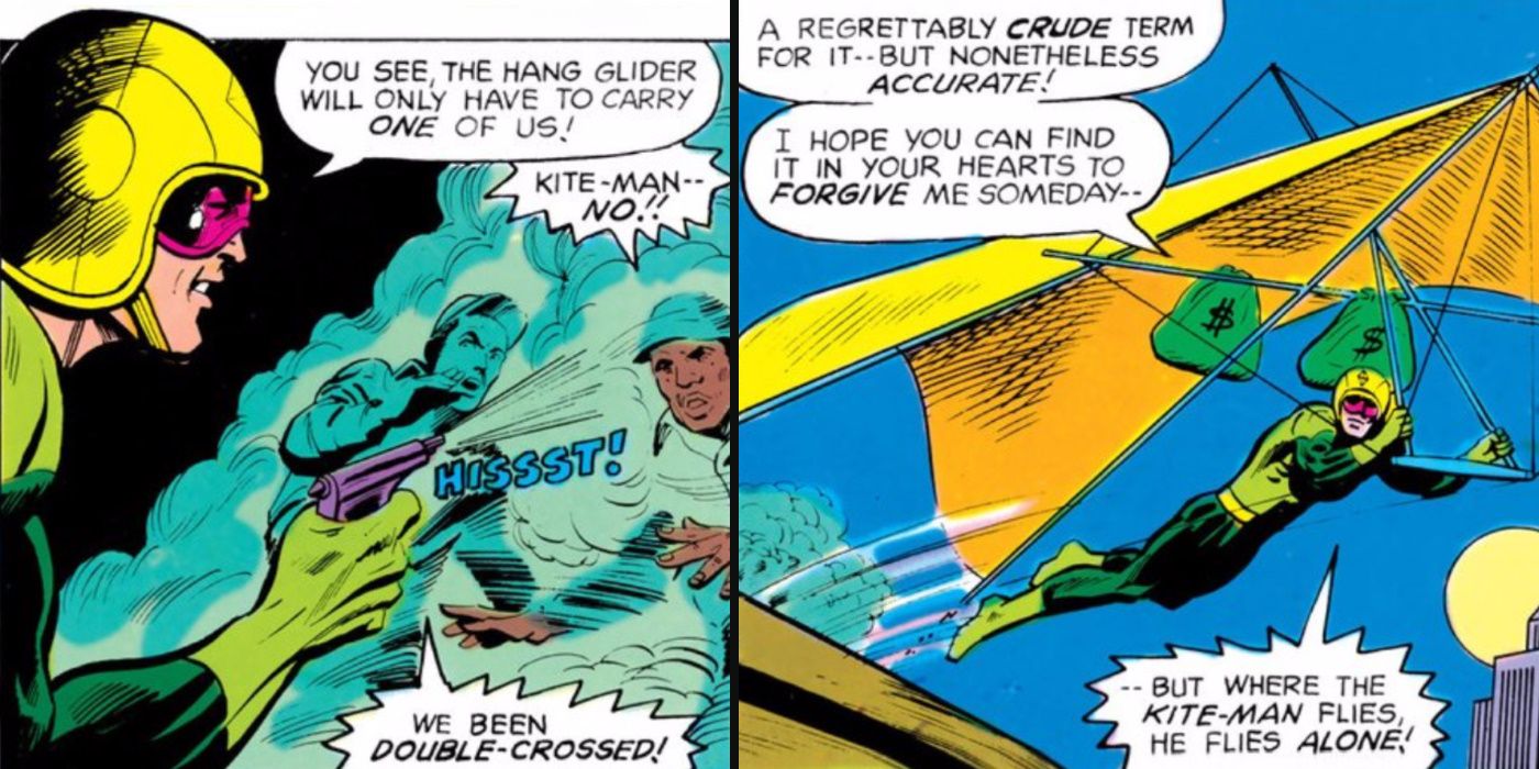 Kite Man Batman Comics Silver Age