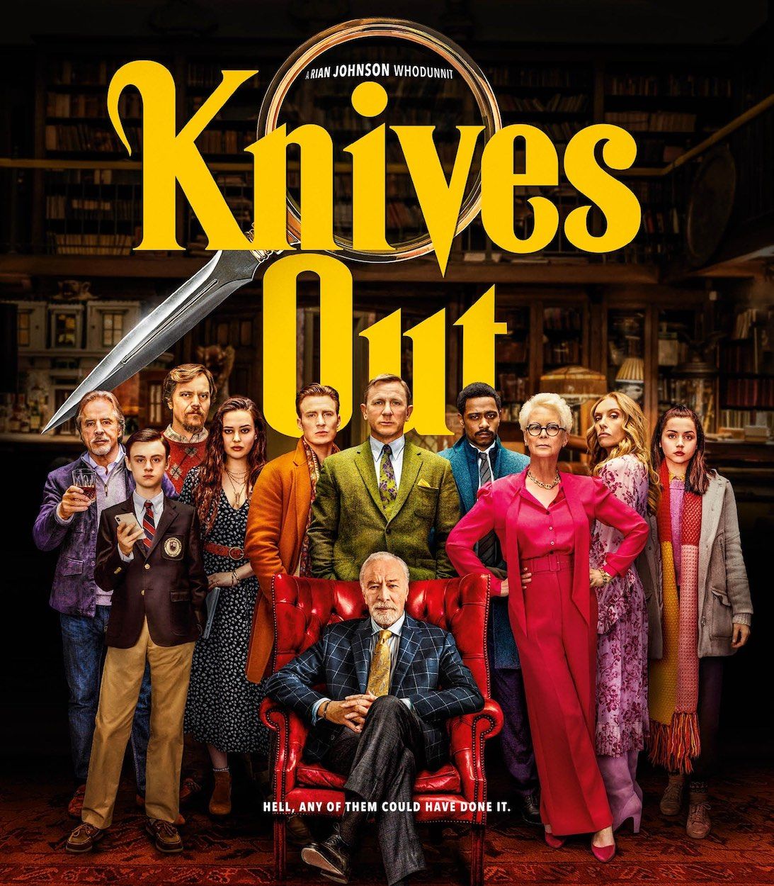 Knives Out Movie Poster Vertical
