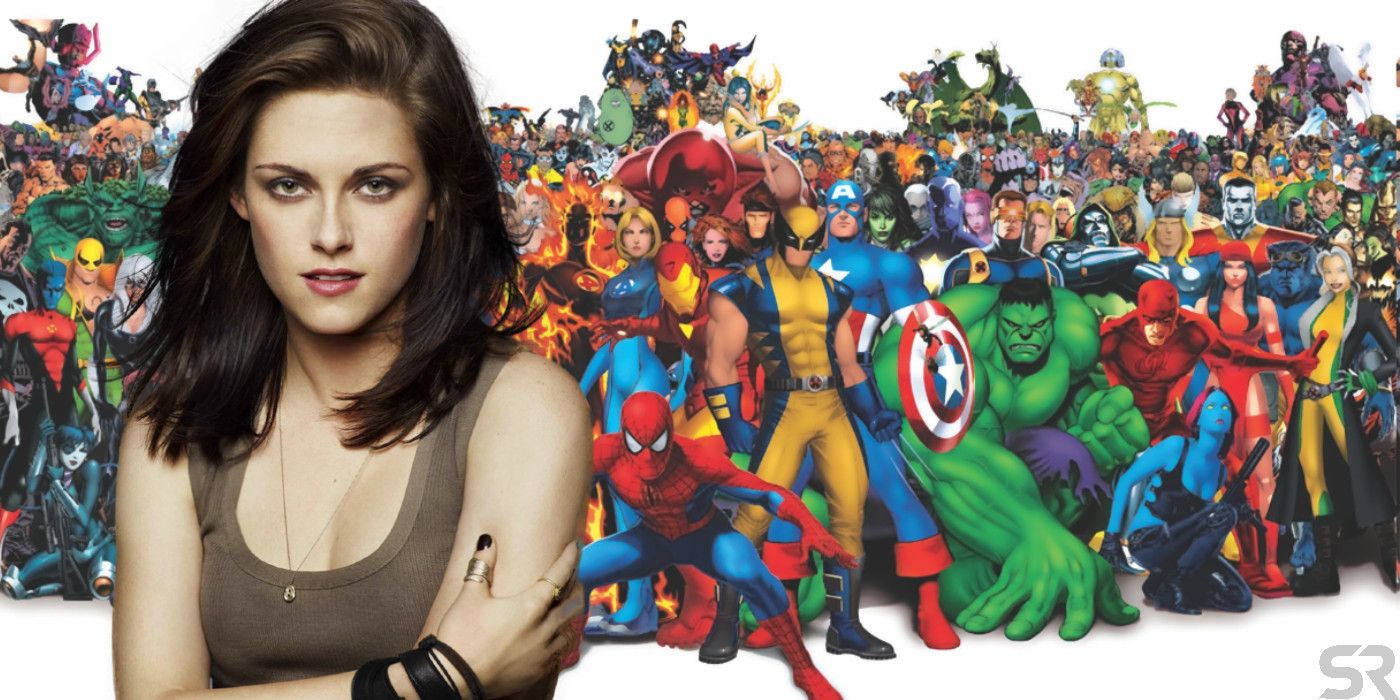Kristen Stewart Superhero Role with Marvel characters