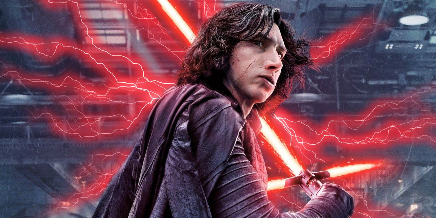 Kylo Ren and Red Force Lightning