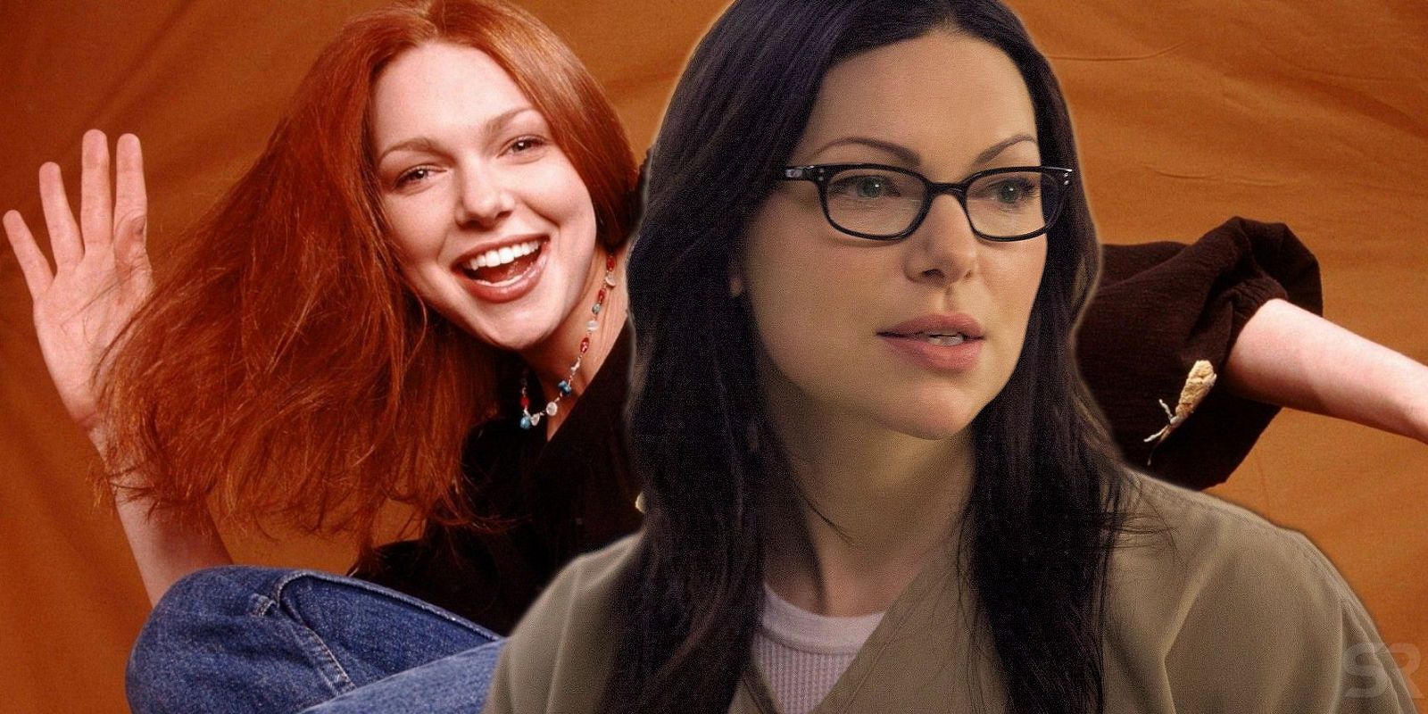 Laura Prepon in That '70s Show and Orange is the New Black