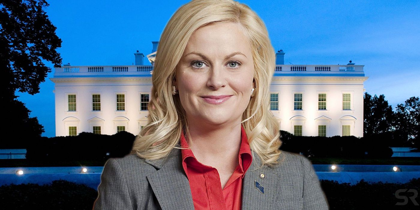 Leslie Knope and the White House on Parks and Rec.