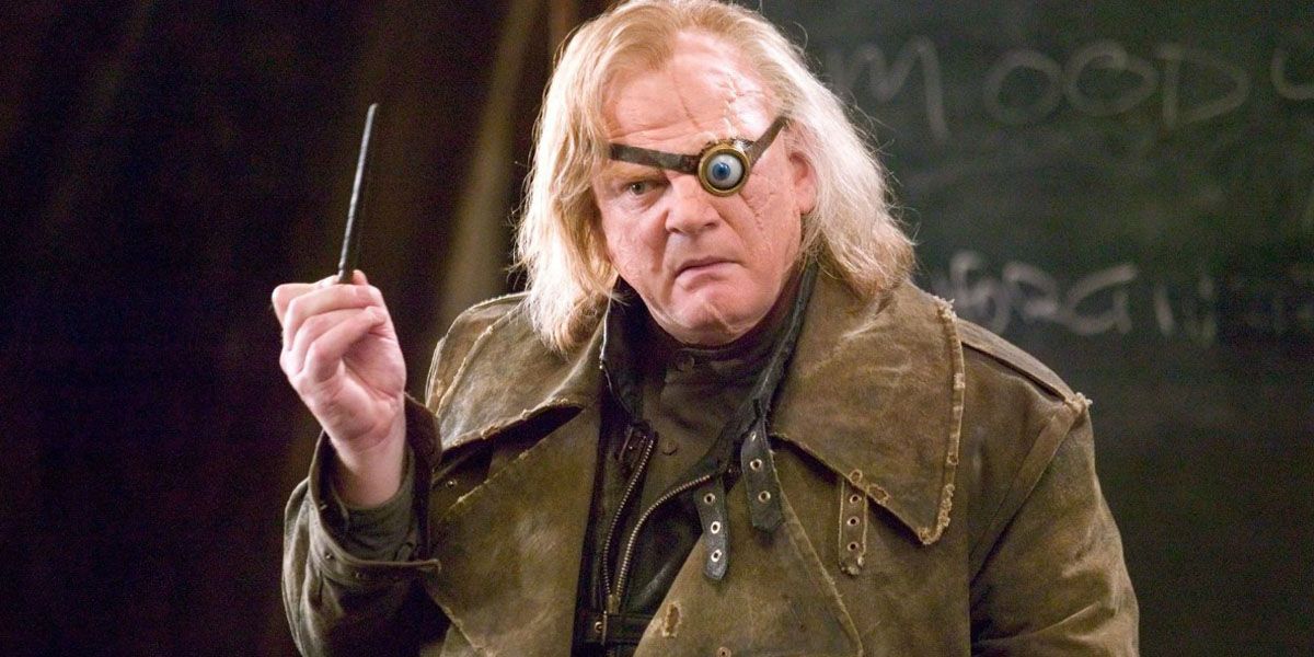 Brendan Gleeson as Professor Moody in Harry Potter