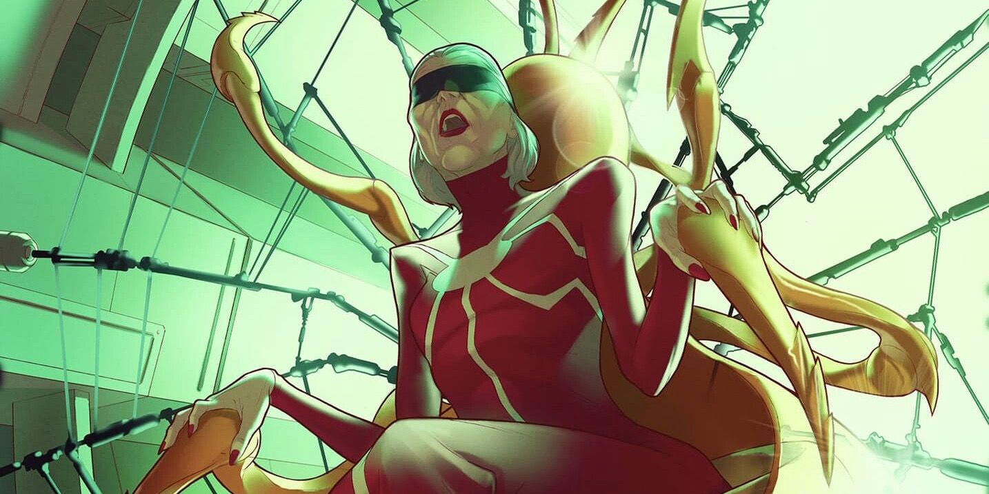 Cassandra Webb as Madame Web in the Marvel Comics