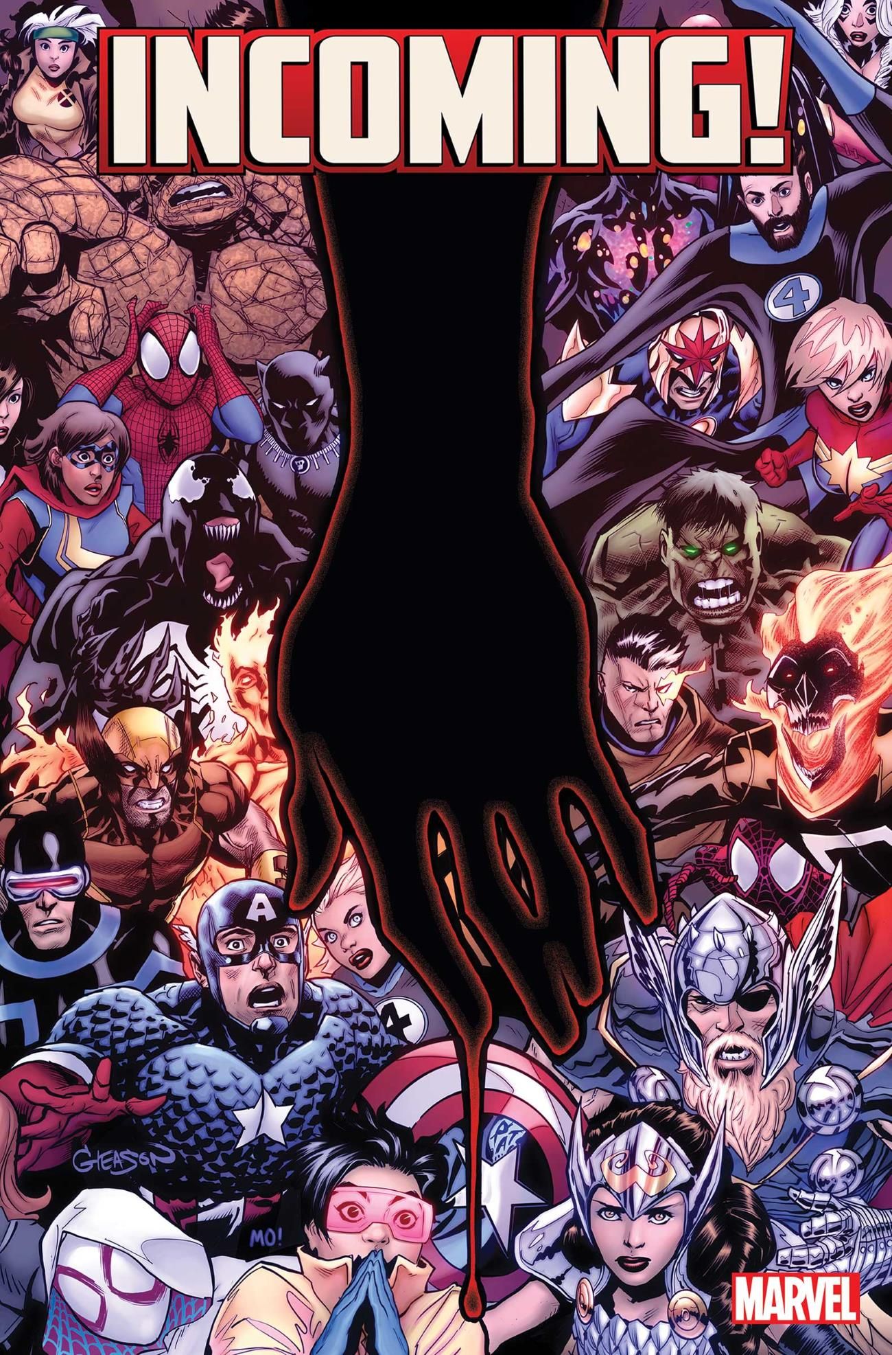 Marvel Comic Incoming Cover