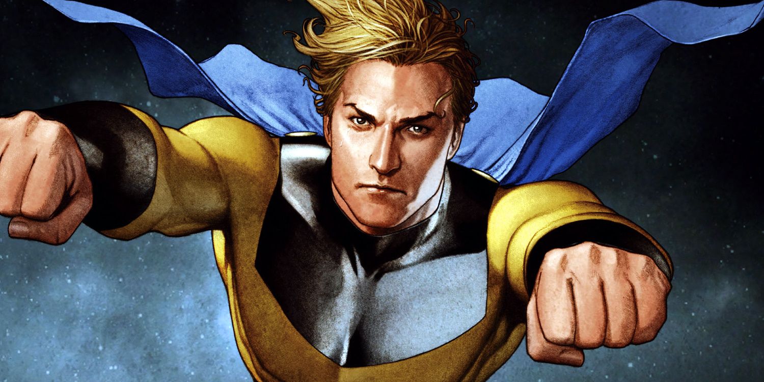 Sentry flies into action in Marvel Comics 