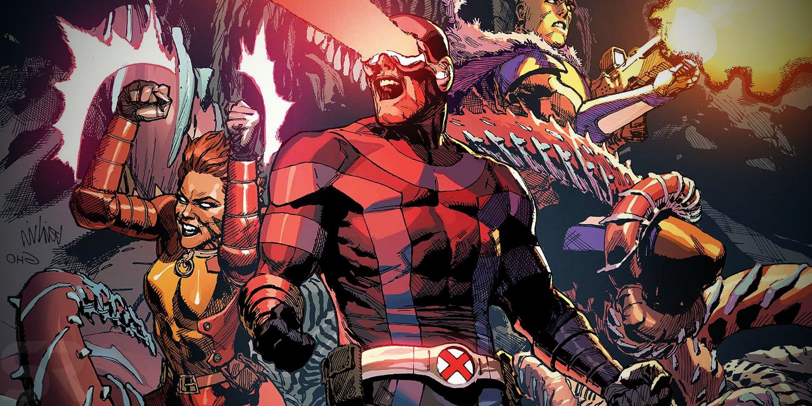 Marvel X Men Cyclops Comic Cover