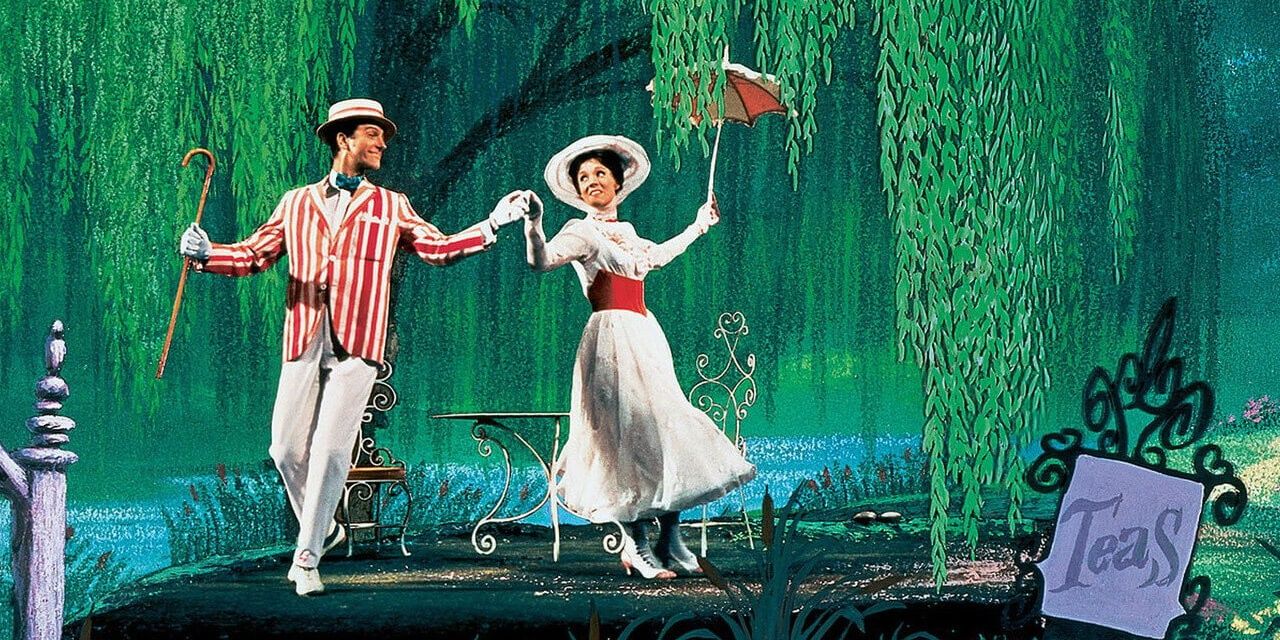 Burt and Mary dance in Mary Poppins 