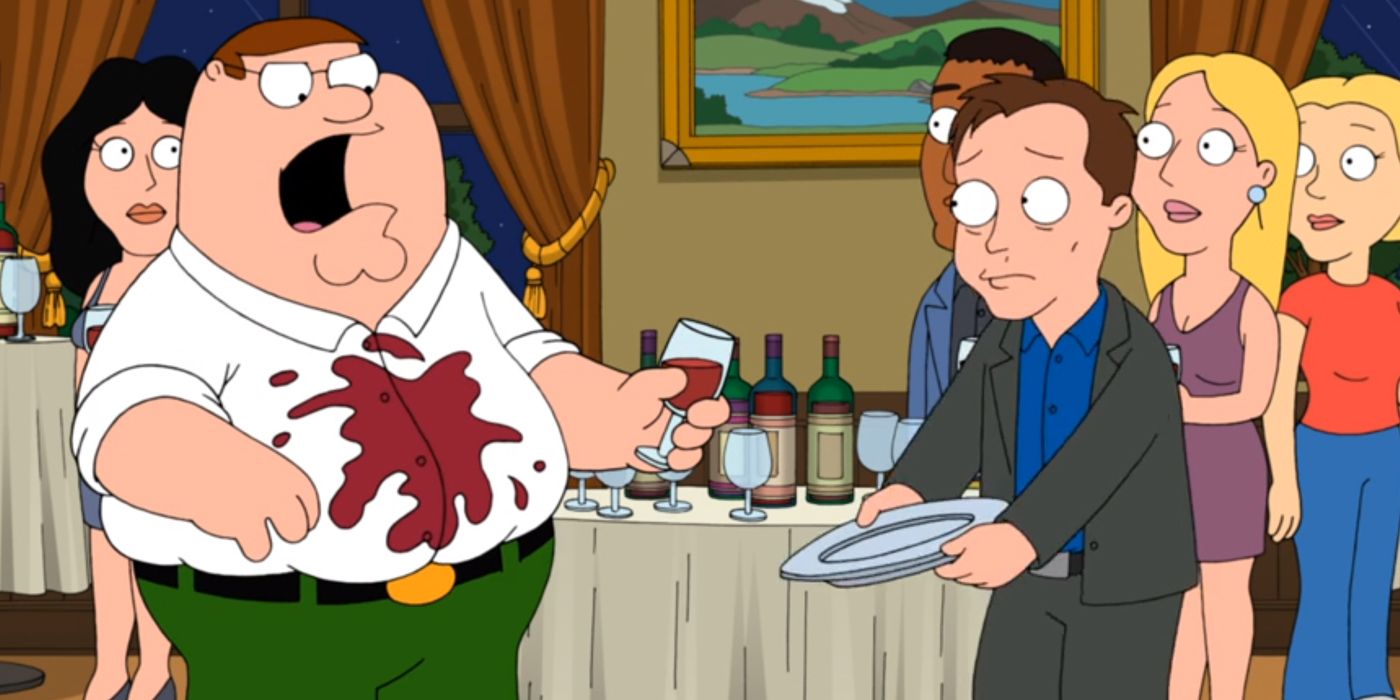 Michael J Fox (Why Peter only has 2 white shirts) in Family Guy