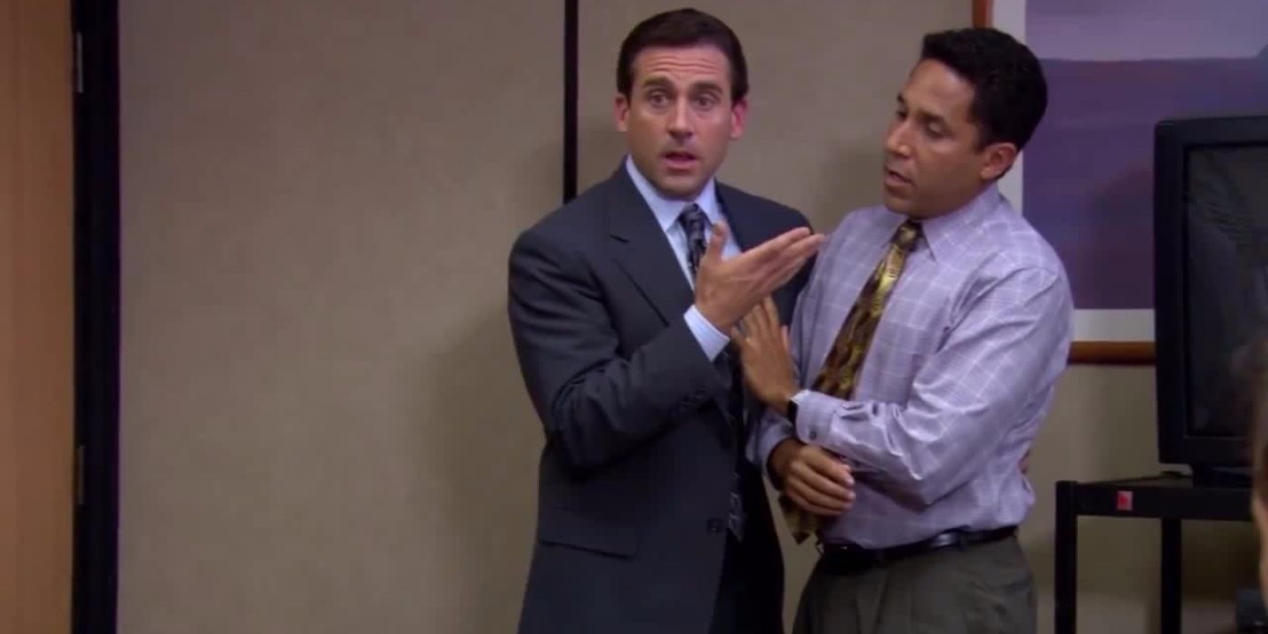Michael and Oscar on The Office