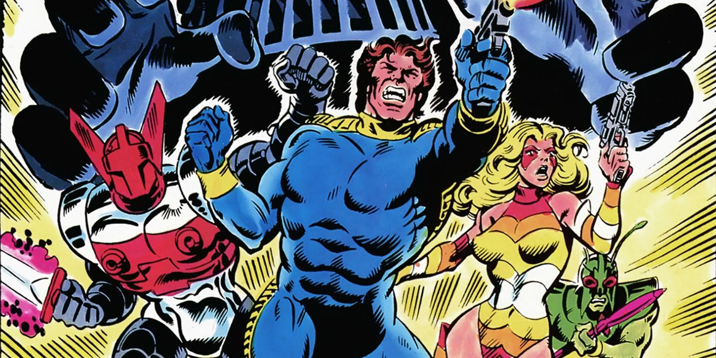 Micronauts appear on the cover of Micronauts #1.