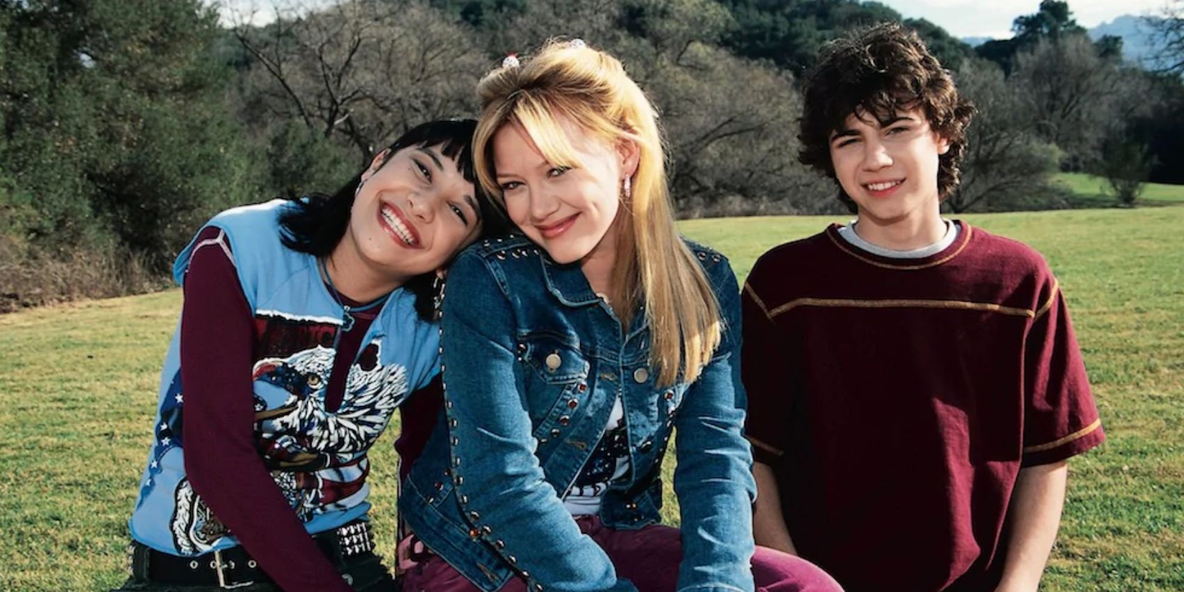 Miranda Lizzie And Gordon smiling In Lizzie McGuire