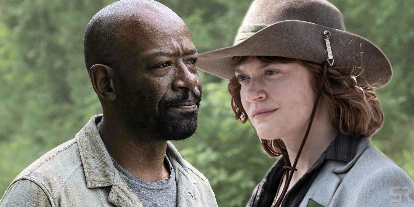 Morgan and Virginia in Fear The Walking Dead