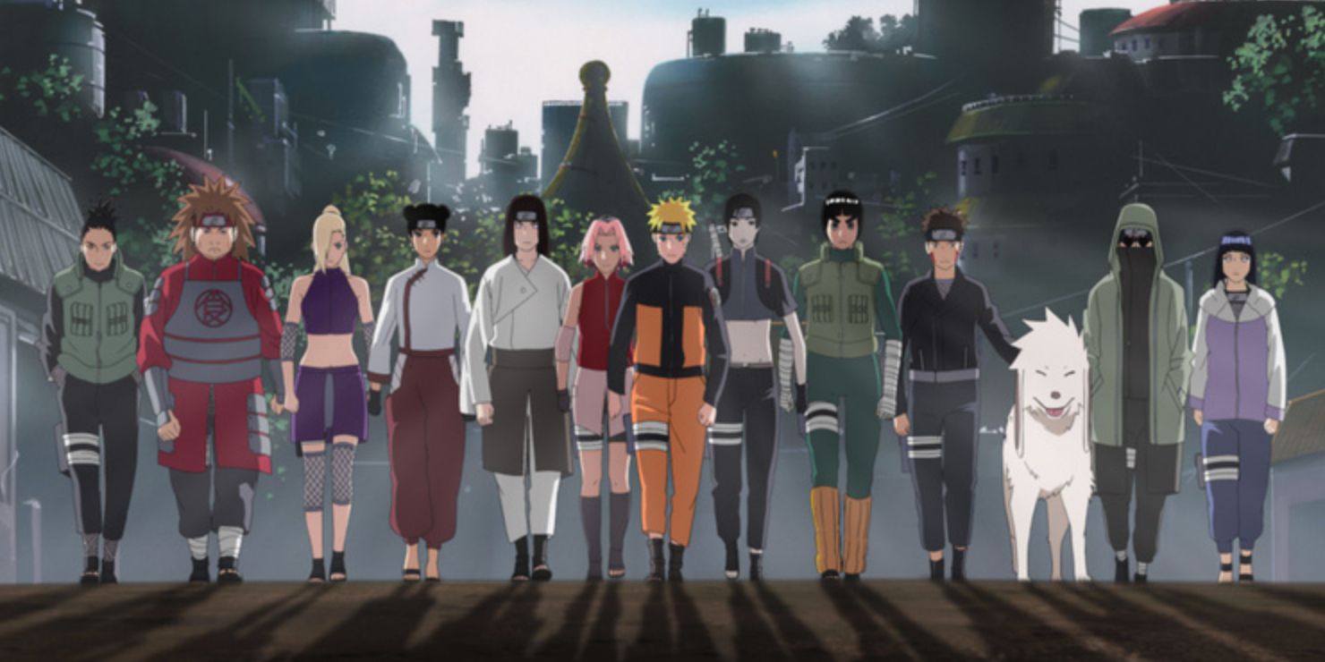Naruto leads the Konoha 11 in The Will Of Fire