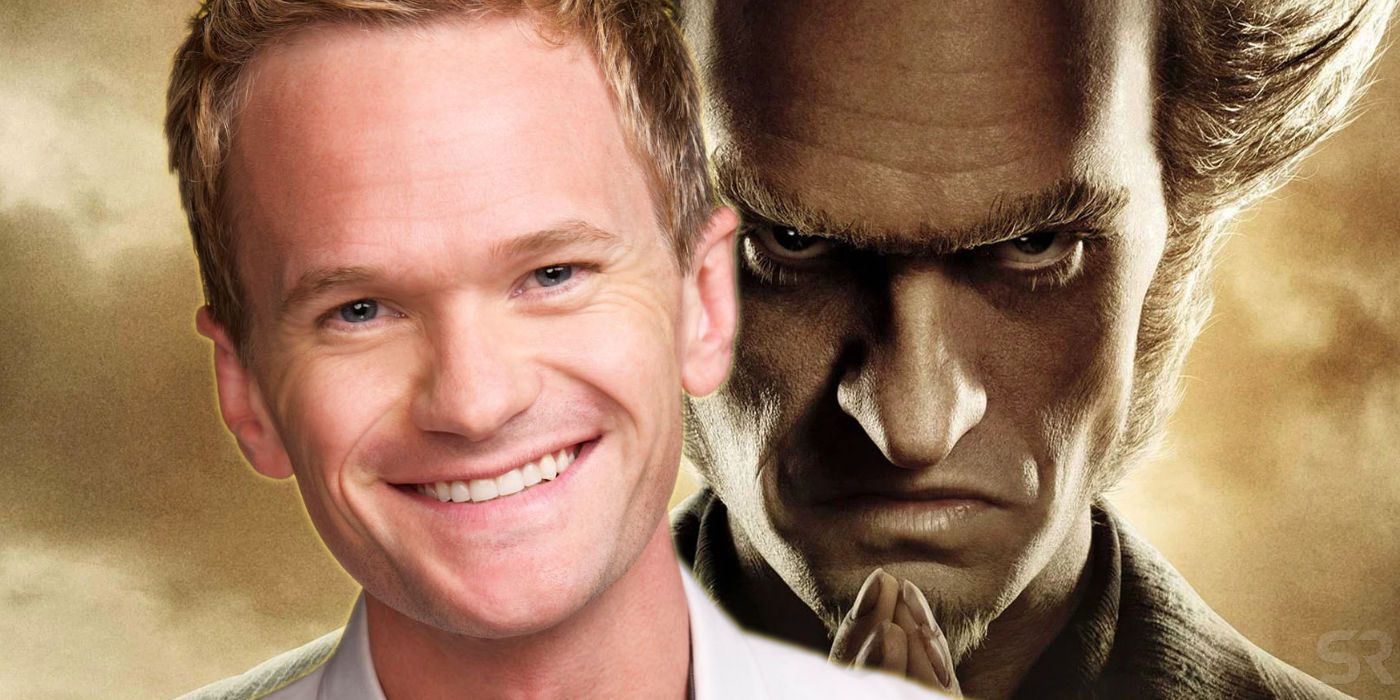 Neil Patrick Harris as Barney Stinson and Count Olaf
