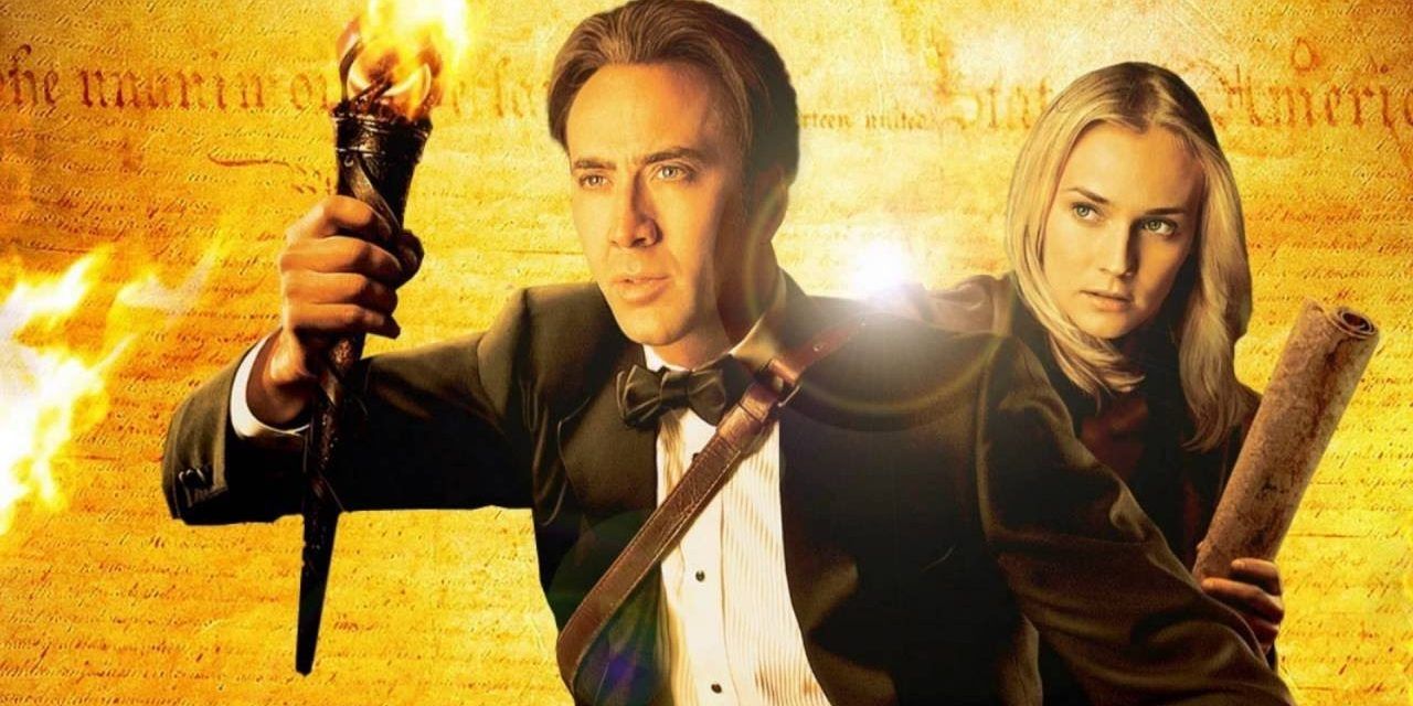 Nicolas Cage and Diane Kruger in National Treasure