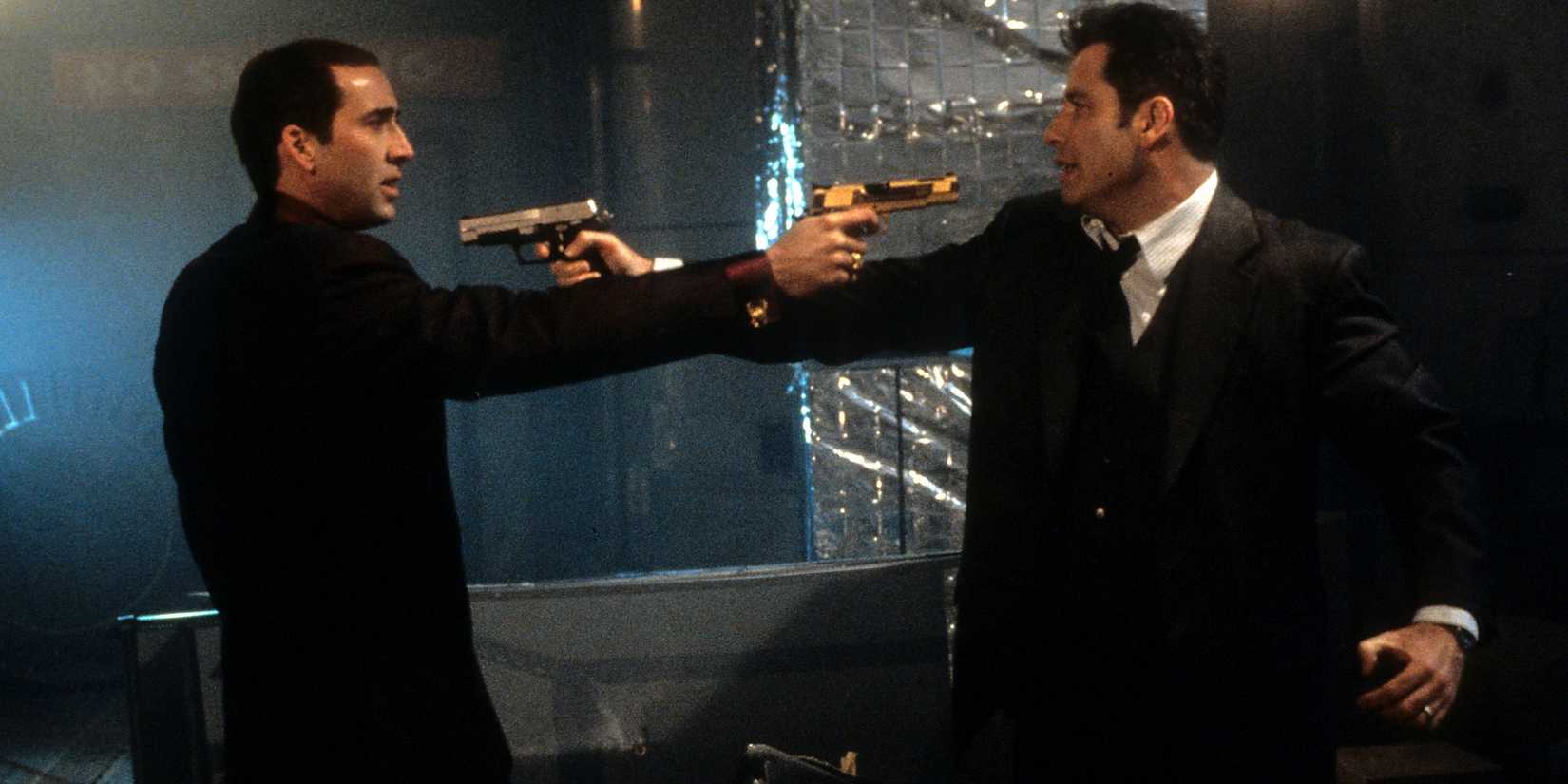 Nicolas Cage and John Travolta in Face Off