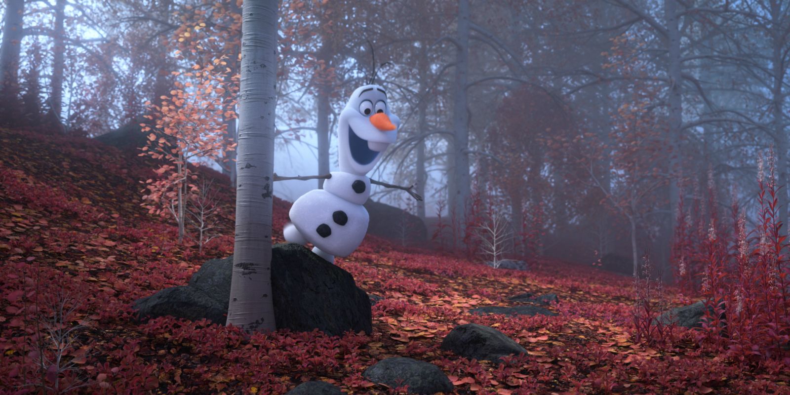 Olaf in Frozen 2 Enchanted Forest