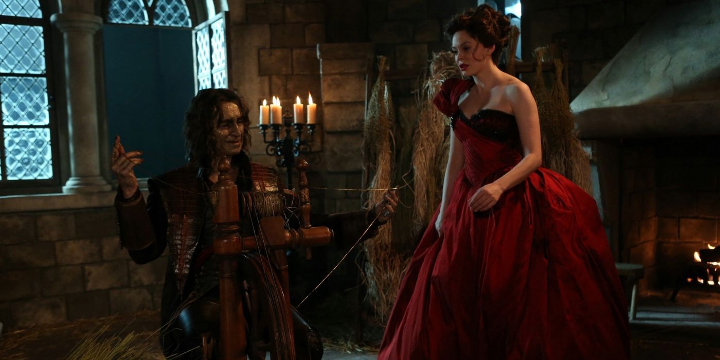 Once Upon a Time Cora and Rumplestiltskin