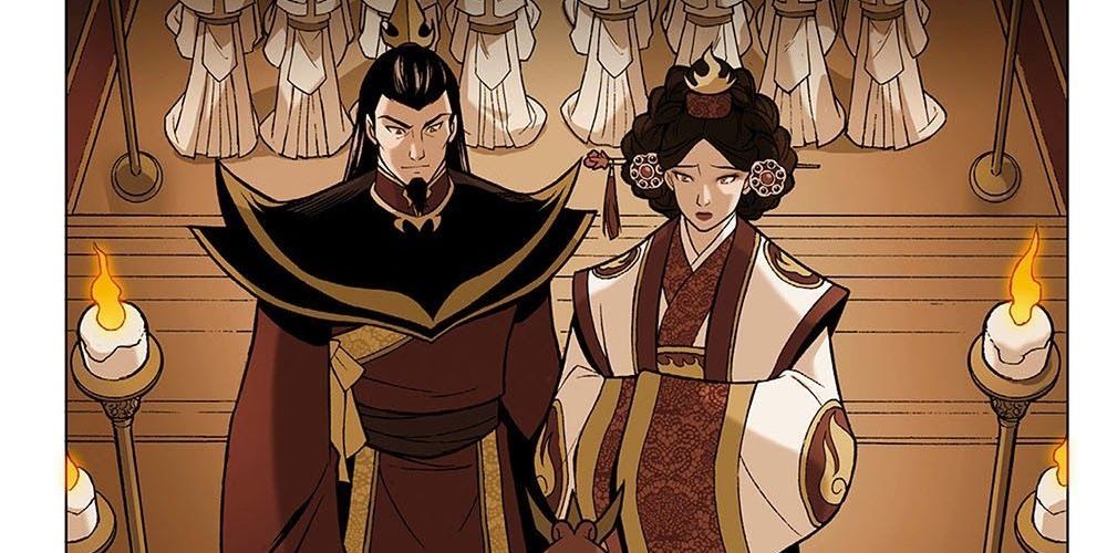 Ozai and Ursa's marriage from The Last Airbencer