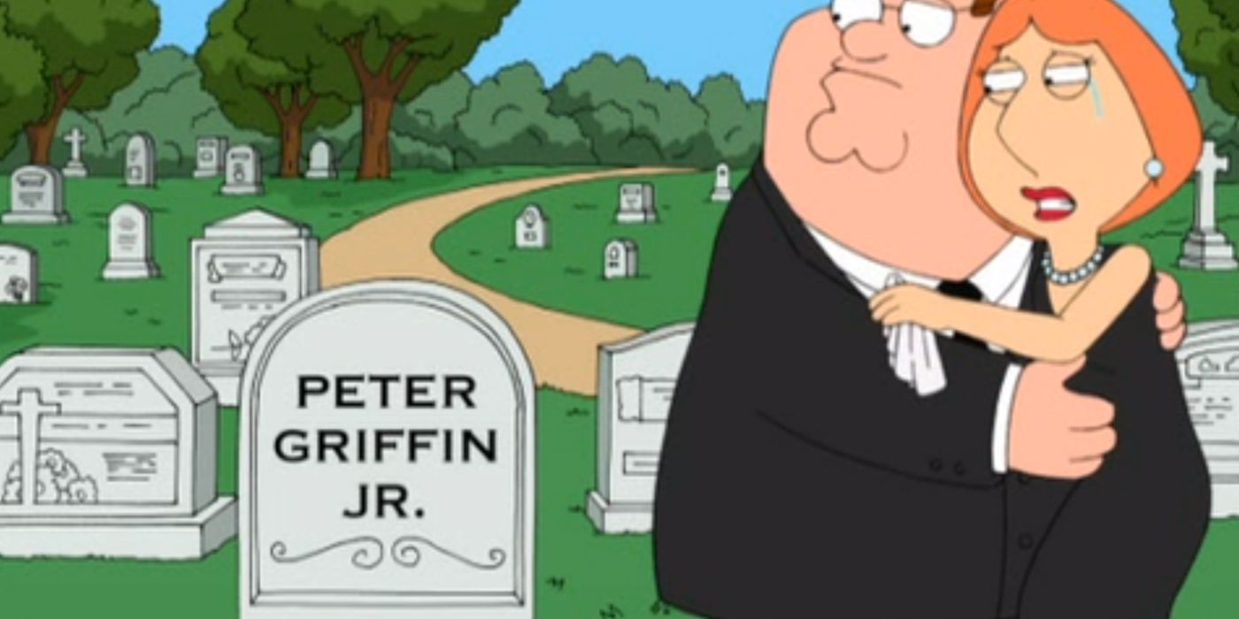 Peter and Lois Cry Over Peter Griffin Jr.