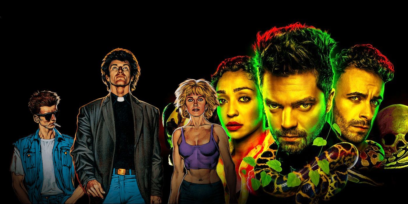 Preacher Comic and TV Main Cast