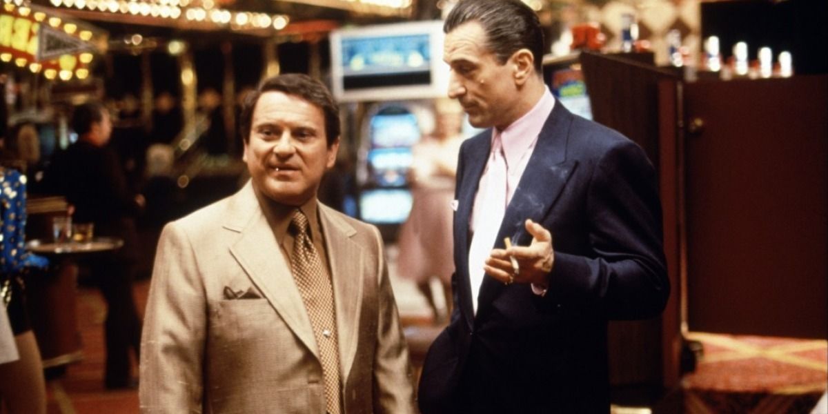 Robert De Niro and Joe Pesci in Casino