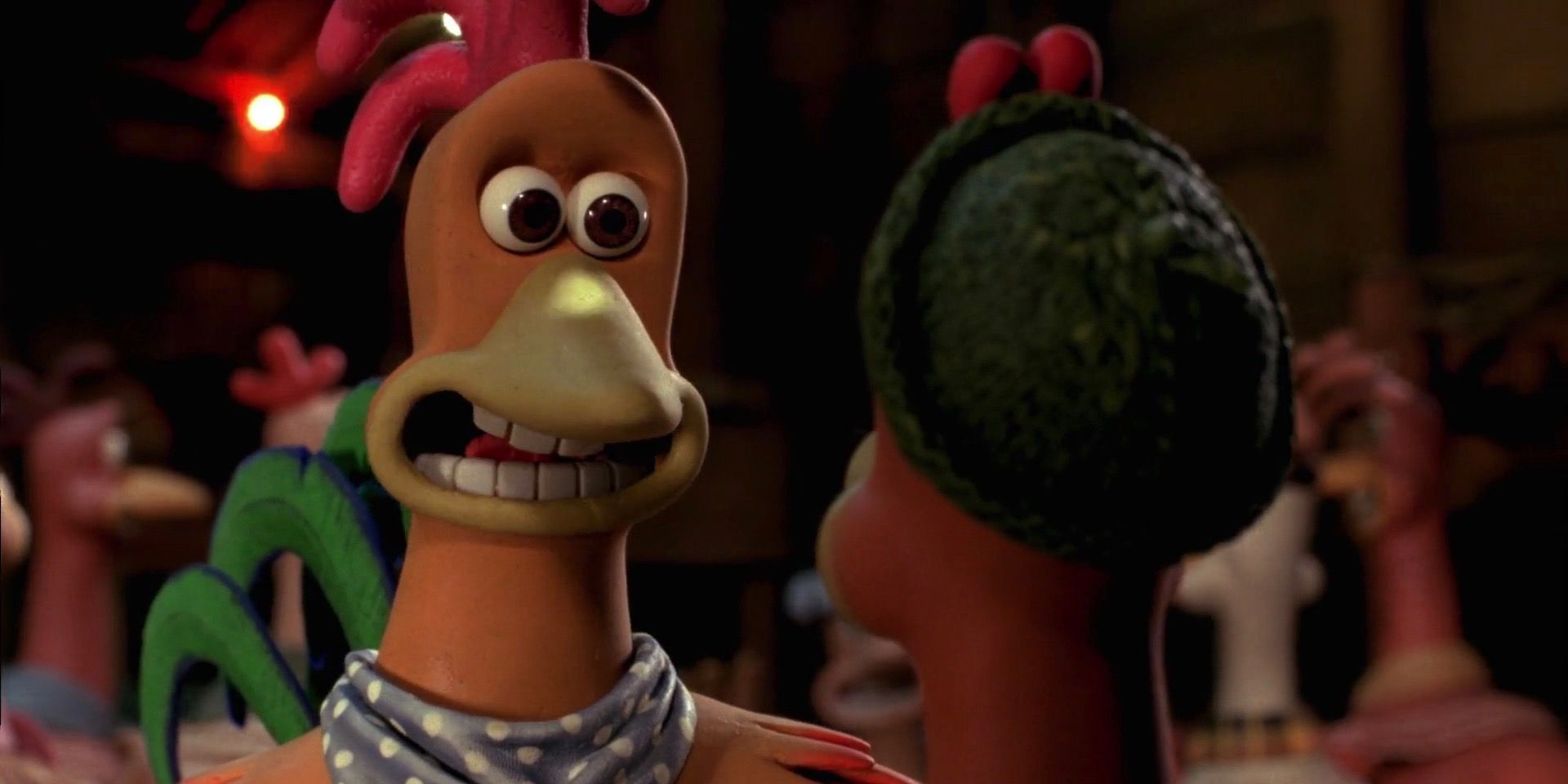 Rocky and Ginger in Chicken Run