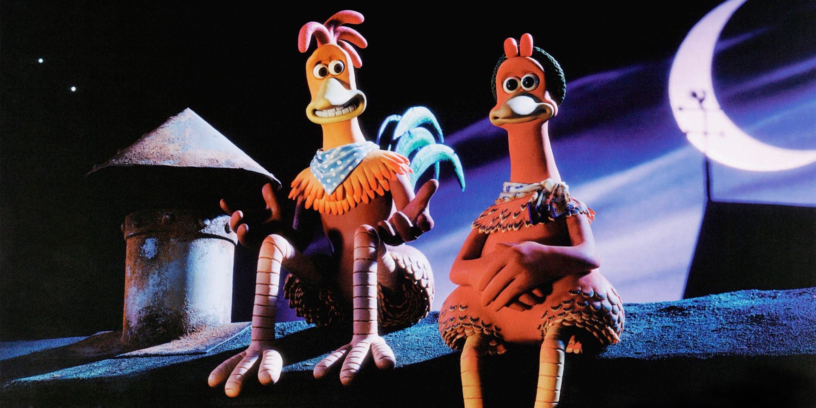 Rocky and Ginger in Chicken Run